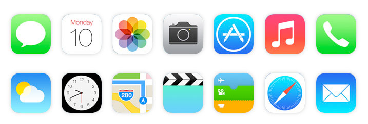 Colore e interfacce mobile: iOS 7, flat design