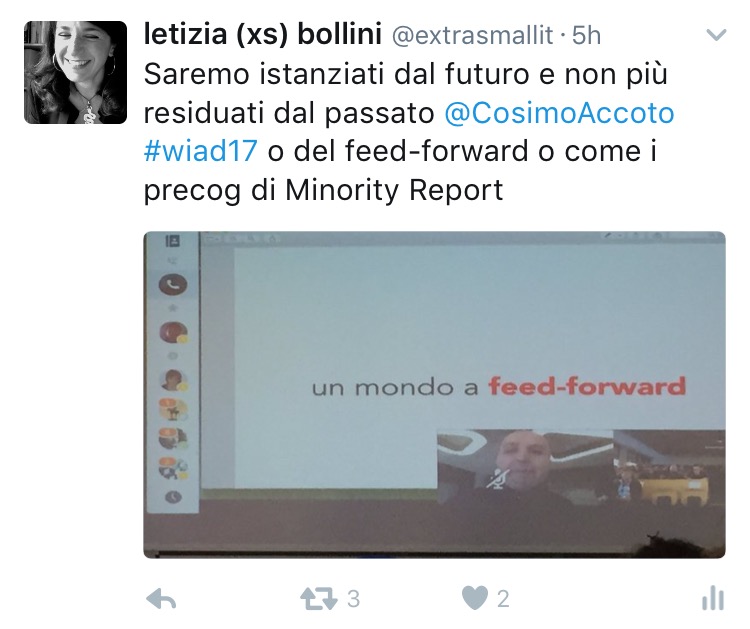 Cosimo Accoto al WIAD 2017 Verona-Trento