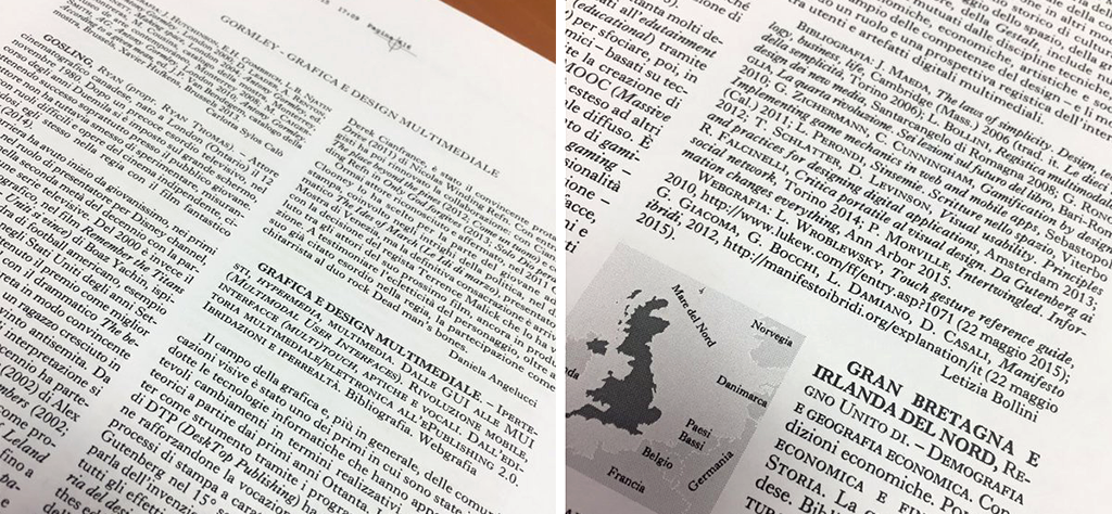 Voce "Grafica e Design Multimediale" nella XI Appendice dell'Enciclopedia Treccani
